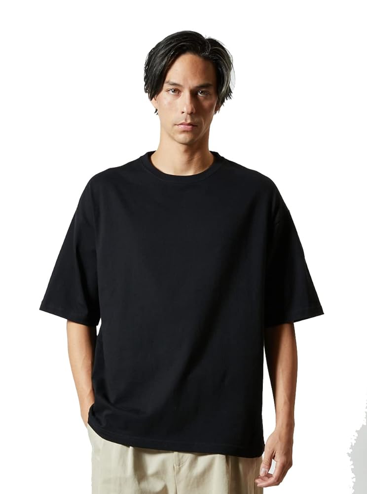 2色 Tシャツ アルファベット Round neck loose T-shirt 51NZFV+GDYL._UY1000_.jpg